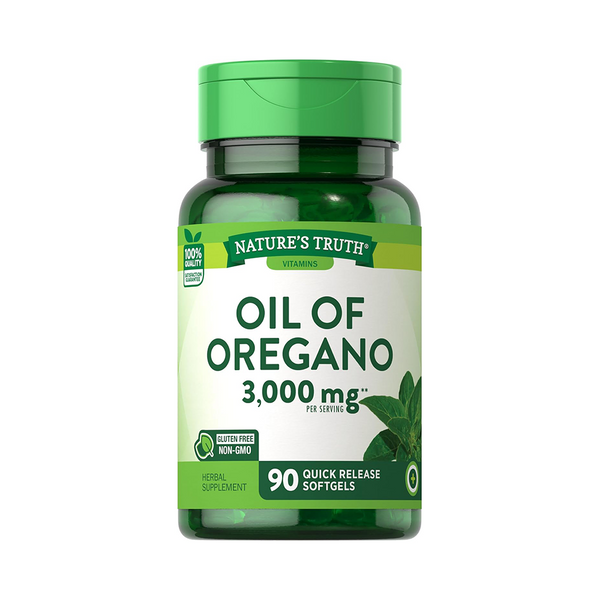 OREGANO OIL 3000 MG  - 90 Cápsulas Blandas