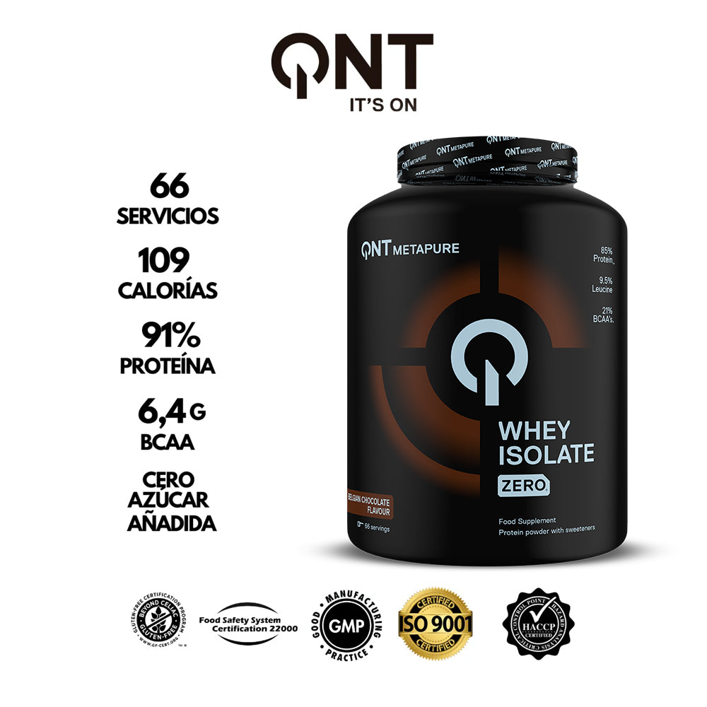 Proteína Metapure Whey Isolate Zero Carb 2 Kgs