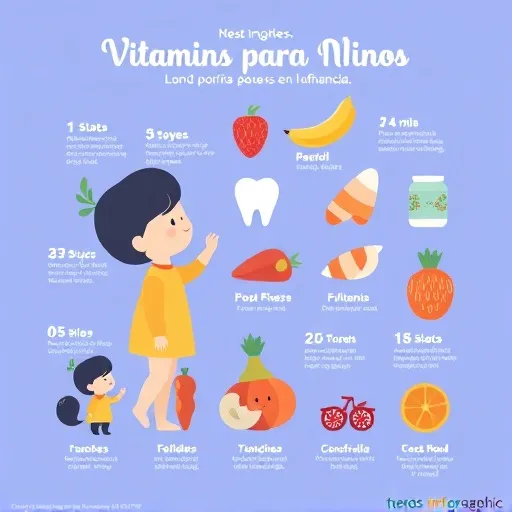¿Por qué las vitaminas son tan importantes en la infancia?
